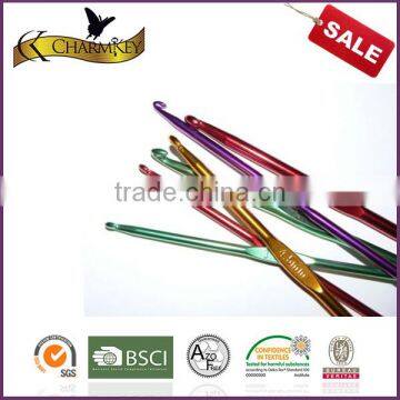Charmkey High Quality Needlework Aluminum Ergonomic Crochet Hook Set Crochet Bags photo-1