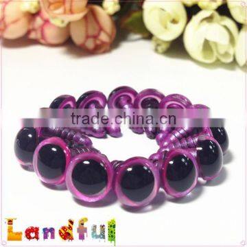 10mm Bright Metallic Colored Monster Purple Animal Toy Eyes photo-4