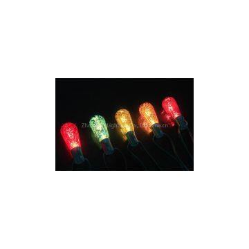 UL Listed Christmas Decorative ST40 multicolour MERCURY  finish Edison Bulbs  10 Light String