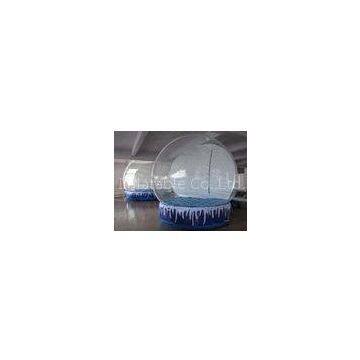 Entermainment Usage High - Strength PVC Tarpaulin Inflatable Snow Globes for advertising