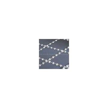 razor wire fence