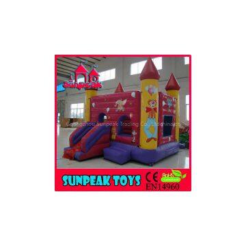 COM-135 Funny City Children Inflatable Bouncer For Sale