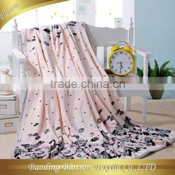 Polyamide Microfiber Blanket HRM Bedding Set Vintage Floral Printing Bedding Blanket Set Wedding Souvenir Blankets