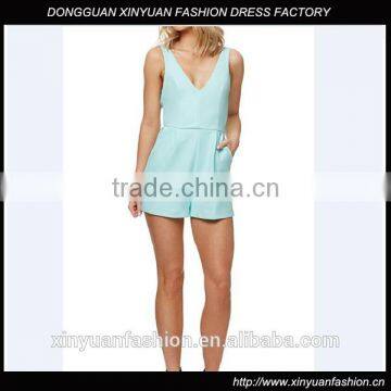 OEM Dongguan Clothing Womens New Arrival Tonic Playsuit For Women