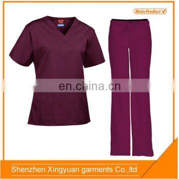 OEM Custom hospital clinical uniform/ scrubs uniforms