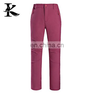 Custom Bonded Fleece Waterproof Softshell Women Pants