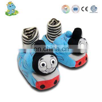 Personalized hot selling train sharped indoor slipper baby shoes