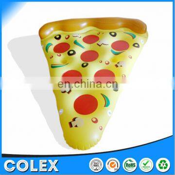 Inflatable Pizza Pool Float - Includes Pump - Giant Slice of Pizza Swimming Pool Raft