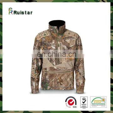 2017 Camo Hunting Brushed Poly Fleece Jacket