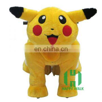 Ride on Cartoon Character Plush Toys Electric Animal Toys for Kids photo-3