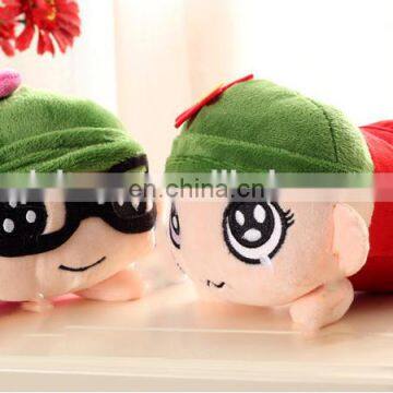 Plush Cell Phone Holder Plush Toys Dog Mobile Phone Holder