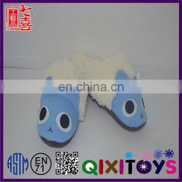 Nice kids animal shoes plush teddy bear slippers stuffing plush shoes