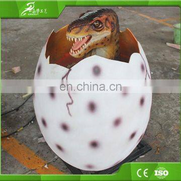 KAWAH Animatronic Dinosaur Egg Lifelike Growing Fiberglass Dinosaur Egg For Sale photo-3