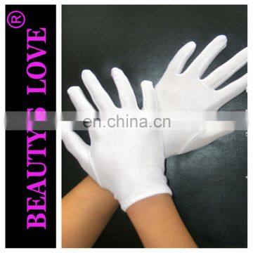 Cotton gloves making machine full finger fitness gloves white stretch gloves