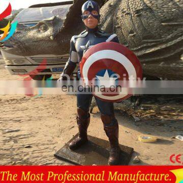 Outdoor Decoration Life Size Fiberlgass Superhero Spiderman Statue photo-4