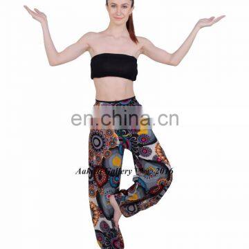 Cotton Trouser Women Harem Pants Cotton Baggy Yoga Afagani Geni Aladdin