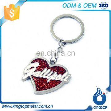 Tourist Souvenir Customize High Quality 3D Keyring Personalised Engraved Keychain Embossed photo-2