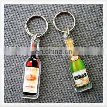 Personalized mini beer bottle keychain factory