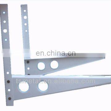 bent glass tv stand/glass tv stand bracket/glass and aluminum tv stand