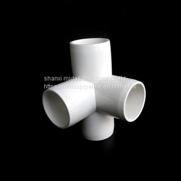 PVC pipe fitting/equal tee for electrical bushing