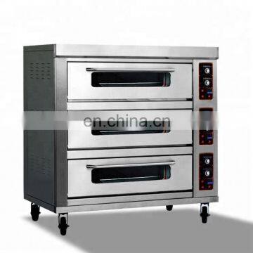 Industrial Stainless Steel Bread Baking Commercial Electric Convection Oven