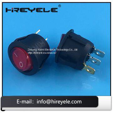 2Pin On Off Miniature 12V Round Rocker Switch photo-3