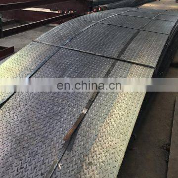 Hot rolled Q235B A36 SS400 S235jr S275jr ms checkered steel plate