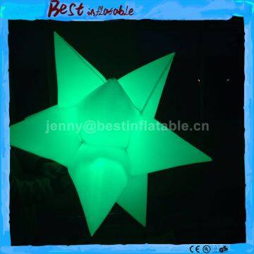 Colorful Party Event Club Inflatable Hanging Led Stars Lighting Balloon Decorations, LED Inflatable Star for Sales photo-3