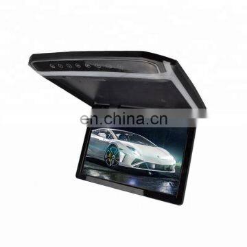 Hot sale 15.6 inch HD 1080P flip down car monitor with HDMI