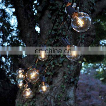 50FT G40 Globe String Lights With 50 Incandescent Bulbs for Outdoor Christmas Wedding Party Use photo-6