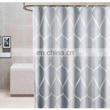 New Arrival Opalhouse Digital printing custom weighted shower curtain for bathroom