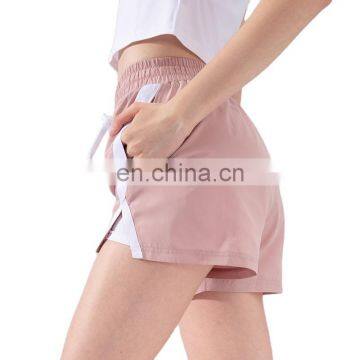 Sportswear Women's Running Shorts Women Gym Sweat Shorts with Pocket