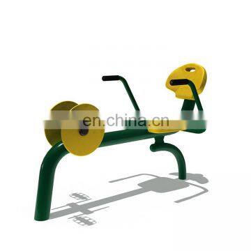China Professional Outdoor Abdominal Muscles Arm Leg Gym Fitness Equipment Double Wheel photo-3