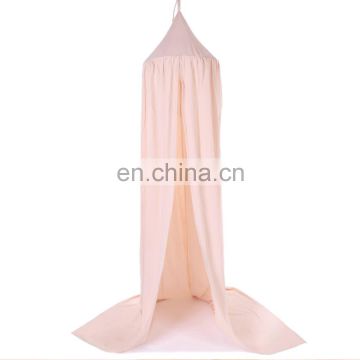 Decoration Ins Pink Cotton Princess Castle Bed Canopy Mosquito Net for Kids Baby and Adults