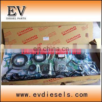 Overhaul 6M60 engine rebuild kit piston ring liner cylinder head gasket bearing valve crankshaft conrod pump