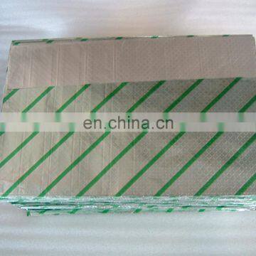 Red Gold Green Silver Pink Colored Corrugated Chocolate Paper Wrapping Foil