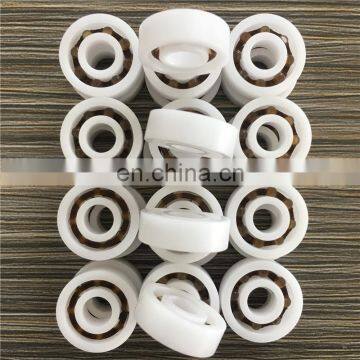 Plastic Material Deep Groove Ball Bearing 6201 PTFE Bearing