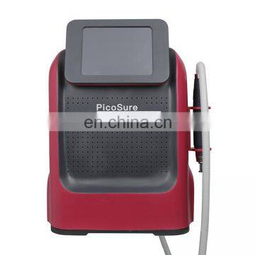 2019 High Quality New Product Technology Red Picosecond nd Yag Laser Tattoo Removal Eyebrow Removal Machine photo-3