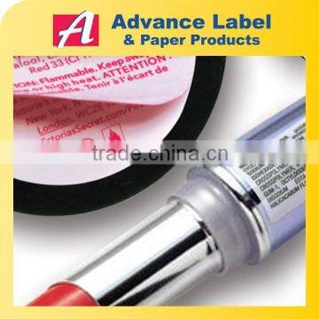lip balm sticker custom lipstick label