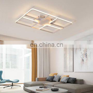 Modern Simple Square Dimmable Bedroom Light Led Ceiling Light photo-3