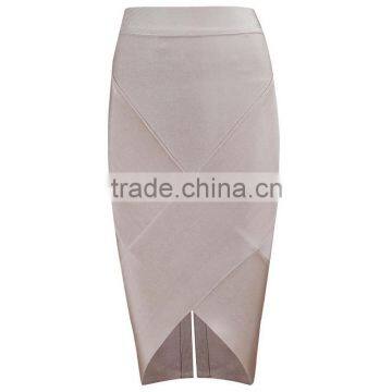 Summer Dress 2015 New Fashion Sey Women Blue Pink Midi Evening Party V Bottom Split Bandage Skirts Bandage Bodycon Women Wearing photo-5