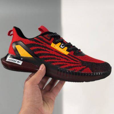 Кроссовки Adidas Superstar красного/черного цвета для женщин/мужчин photo-4