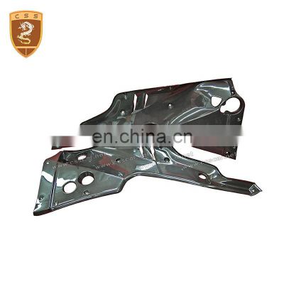 Dry Carbon Rear Engine Hood Interior Trims For Fera-ri F12 Engine Bay Side Panel Interior Car Accessories