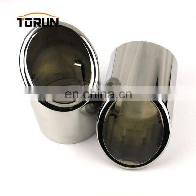 Hot Sale High Quality Universal Car Exhaust Muffler for Audi A6L Mirror Polish photo-2