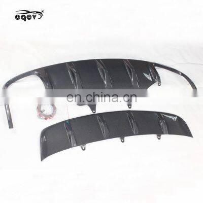 wing spoiler front rear guard rear trunk spoiler for porsche macan 95B in carbon fiber