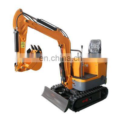 Factory export Stock available Crawler 0.8 ton 1 ton hydraulic small digger machine mini excavator