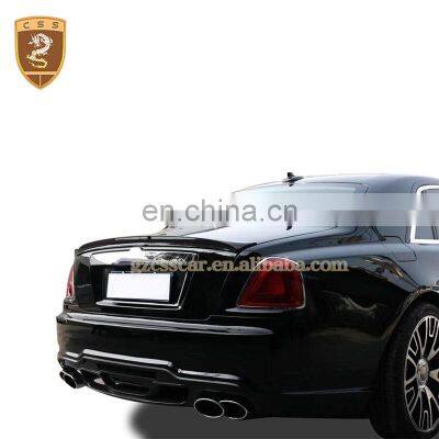 Best Brand WD Style Carbon Fiber Rear Ducktail Spoiler Wing For Rolls Royce Ghost