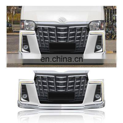 Body Kits Grille Wide Facelift Conversion Body Kit for Hiace 2012-2018 photo-2