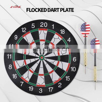 Factory Wholesale Price 18 Inch Double Sided Dart Board For Sisal Board Game For Children Darts Board Pins photo-3