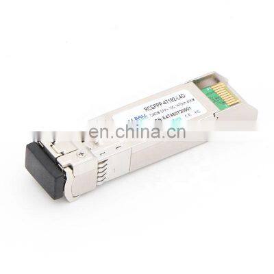 Hot Selling Fiber Optic Equipment 10G CWDM SFP+ 1470-1610nm 40KM Module